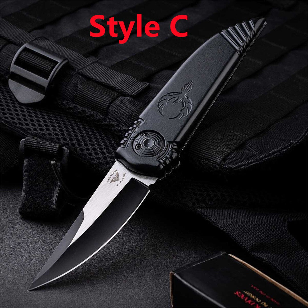 2021 NEW Russia Balance Opening Tactical Folding Knife Special Mode Opening Pocket Knife Aluminum Alloy Handle Outdoor Hunting Camping Rescue EDC Tools