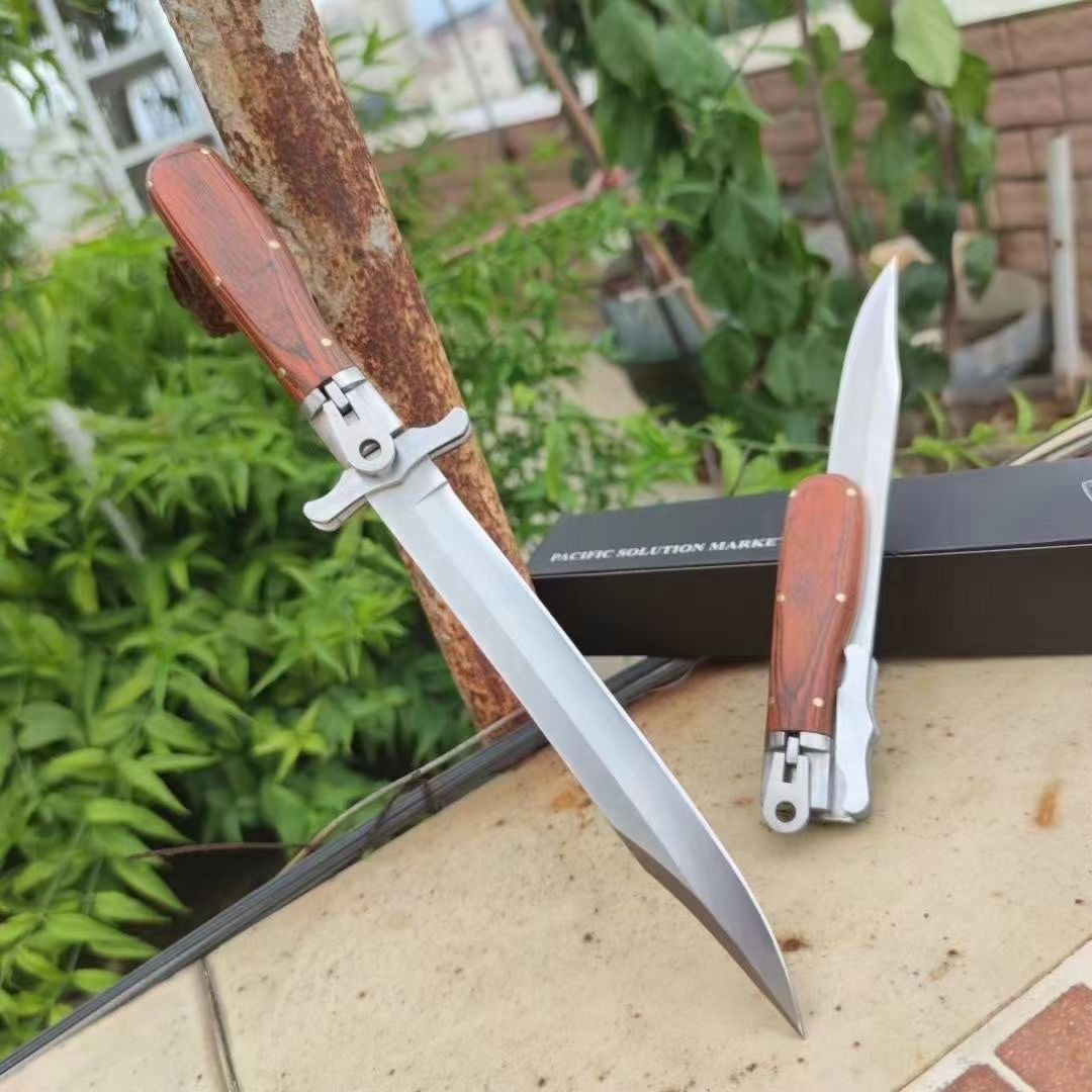 Outdoor Portable Swiss Army Knife Multi-function Knife High Hardness Hunting Camping Survival Tool