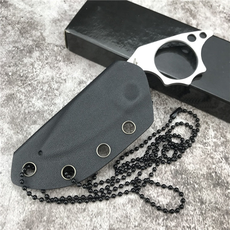 MILITARY ARMY Tactical Bayonet Fixed Blade Wilderness Dagger Hunting Survival Skinning Bowie KNIFE Camping + Sheath NEW