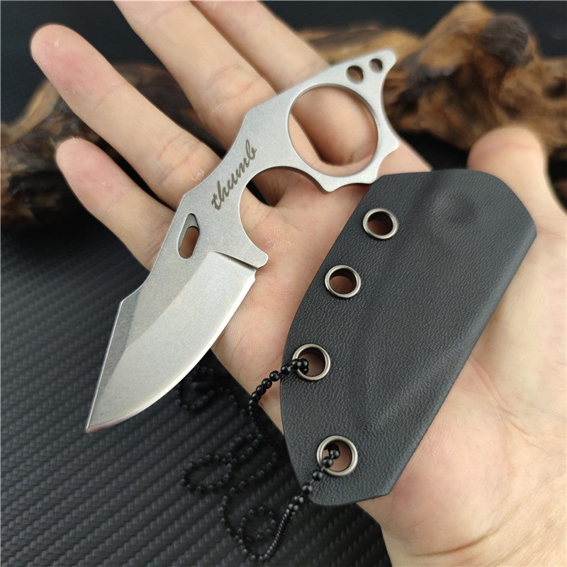 MILITARY ARMY Tactical Bayonet Fixed Blade Wilderness Dagger Hunting Survival Skinning Bowie KNIFE Camping + Sheath NEW