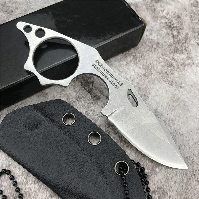 MILITARY ARMY Tactical Bayonet Fixed Blade Wilderness Dagger Hunting Survival Skinning Bowie KNIFE Camping + Sheath NEW