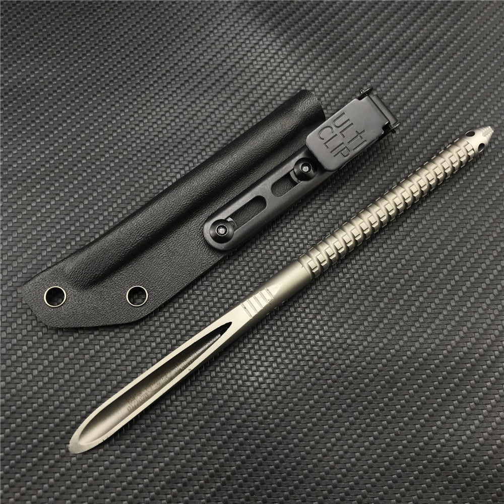 Microtech TCP-P178 Bayonet Dagger Hunting Tools Self-defense Weapons Outdoor Portable Knife K Scabbard + Back Clip 2 Colours