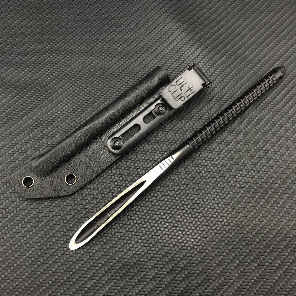 Microtech TCP-P178 Bayonet Dagger Hunting Tools Self-defense Weapons Outdoor Portable Knife K Scabbard + Back Clip 2 Colours