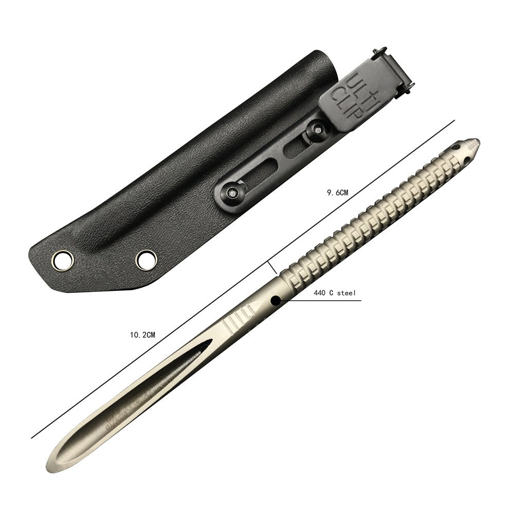 Microtech TCP-P178 Bayonet Dagger Hunting Tools Self-defense Weapons Outdoor Portable Knife K Scabbard + Back Clip 2 Colours