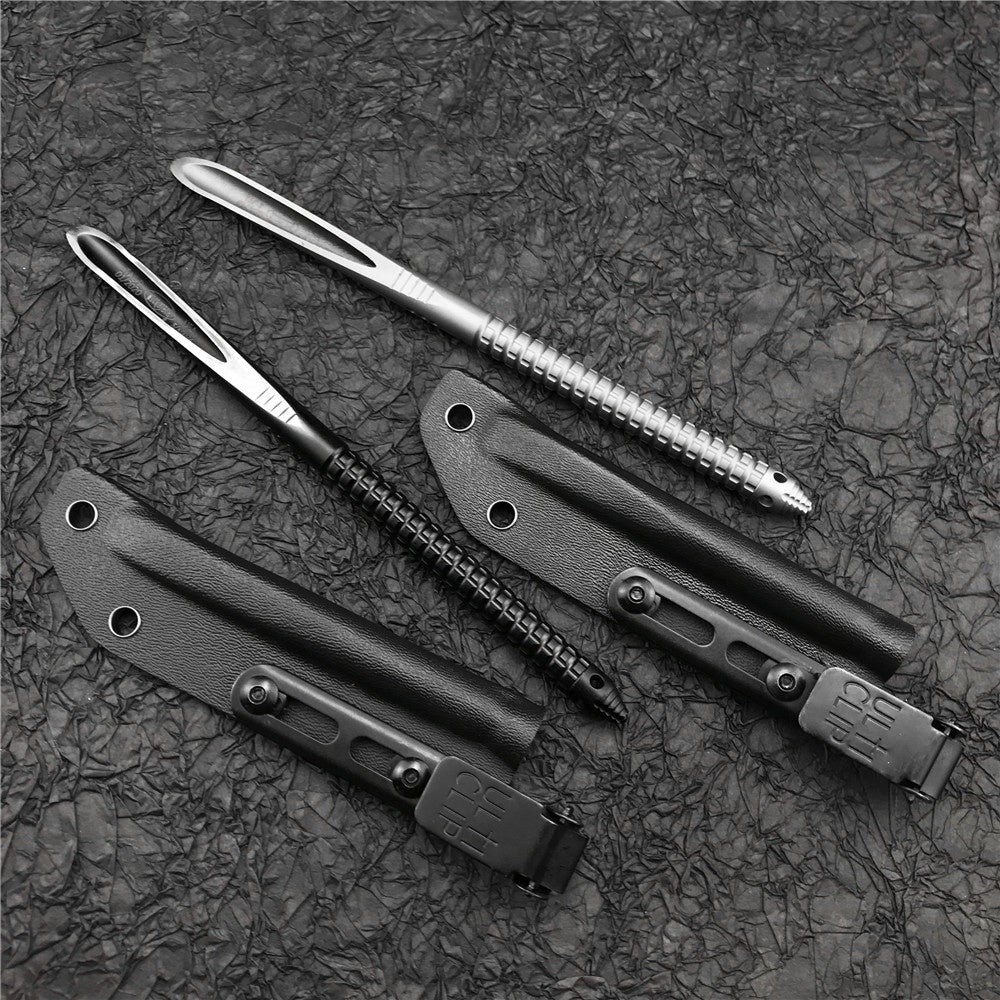 Microtech TCP-P178 Bayonet Dagger Hunting Tools Self-defense Weapons Outdoor Portable Knife K Scabbard + Back Clip 2 Colours