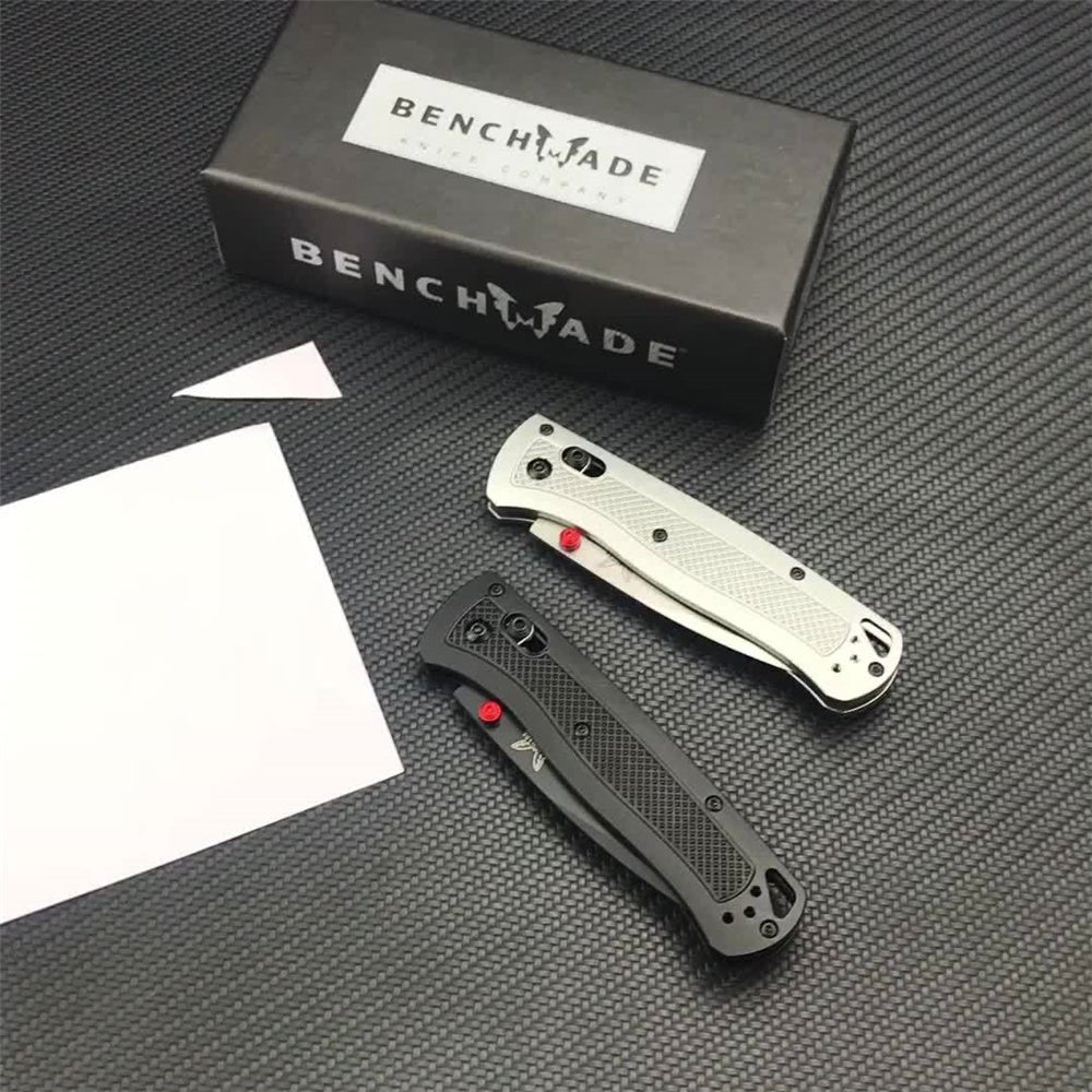 2022 New Benchmade - Bugout 535 EDC Manual Open Folding Knife, CPM-20CV Drop-Point Blade, Plain Edge, Satin Finish,aluminium Handle