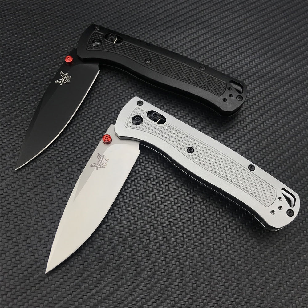 2022 New Benchmade - Bugout 535 EDC Manual Open Folding Knife, CPM-20CV Drop-Point Blade, Plain Edge, Satin Finish,aluminium Handle