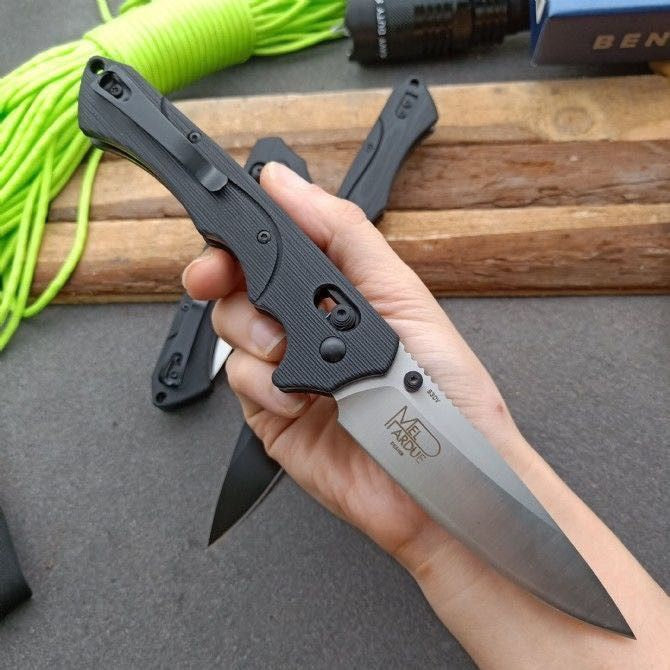 Benchmade Benchmade 615 One-Handed Opening Folding Knife Outdoor Camping Climbing Tactical Knife Cutting Tool Portable Survival Knife