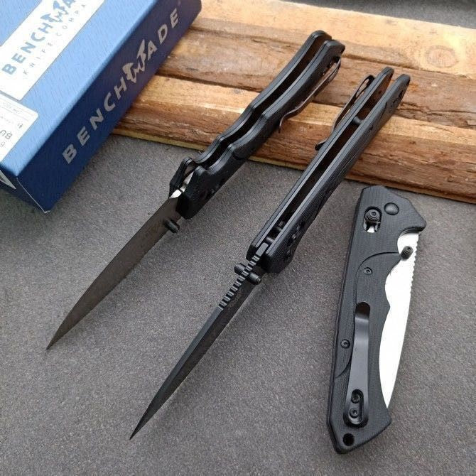 Benchmade Benchmade 615 One-Handed Opening Folding Knife Outdoor Camping Climbing Tactical Knife Cutting Tool Portable Survival Knife