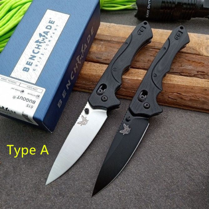 Benchmade Benchmade 615 One-Handed Opening Folding Knife Outdoor Camping Climbing Tactical Knife Cutting Tool Portable Survival Knife