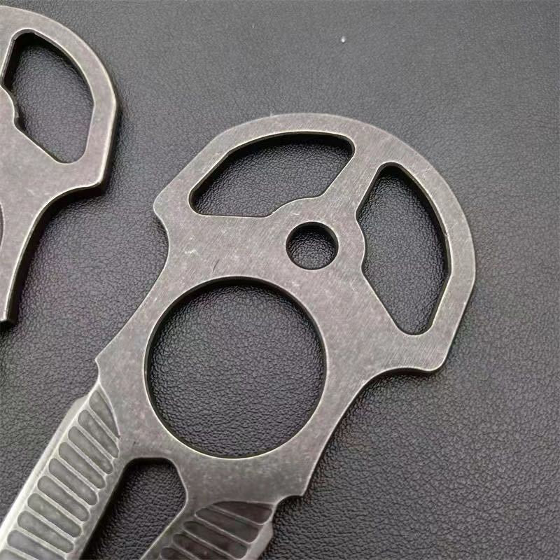 Tactical EDC Dagger Knife Double Edged Military Rescue Knives Self Defense Sword Bayonet Sharp Blade/No edge