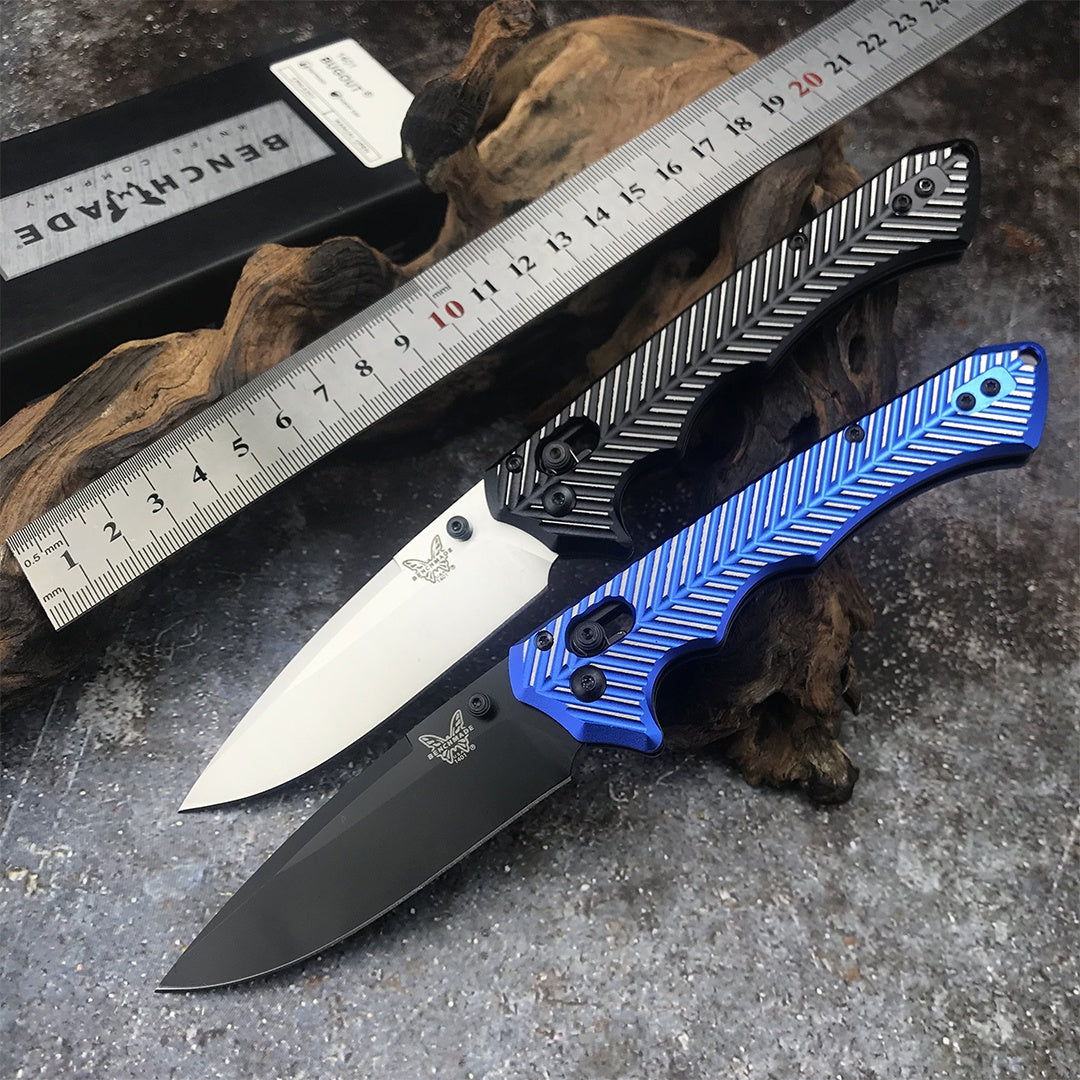 Benchmade 1401 Outdoor Self-defense Pocket Folding Knife 8Cr13Mov Blade T6 Aluminum Handle Camping Hunting EDC Pocket Knife