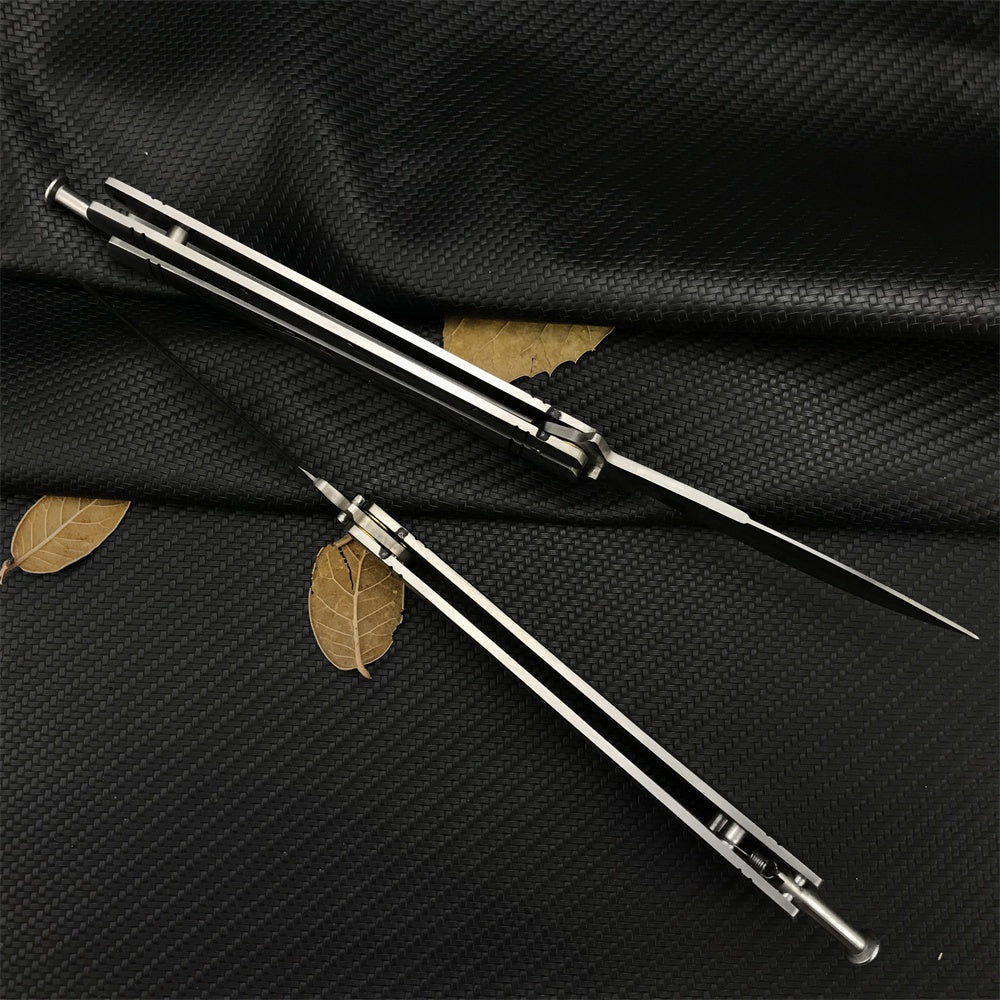 Benchmade Balisong High Hardness Stainless Steel Folding Outdoor Camping Sharp Blade Butterfly Knife