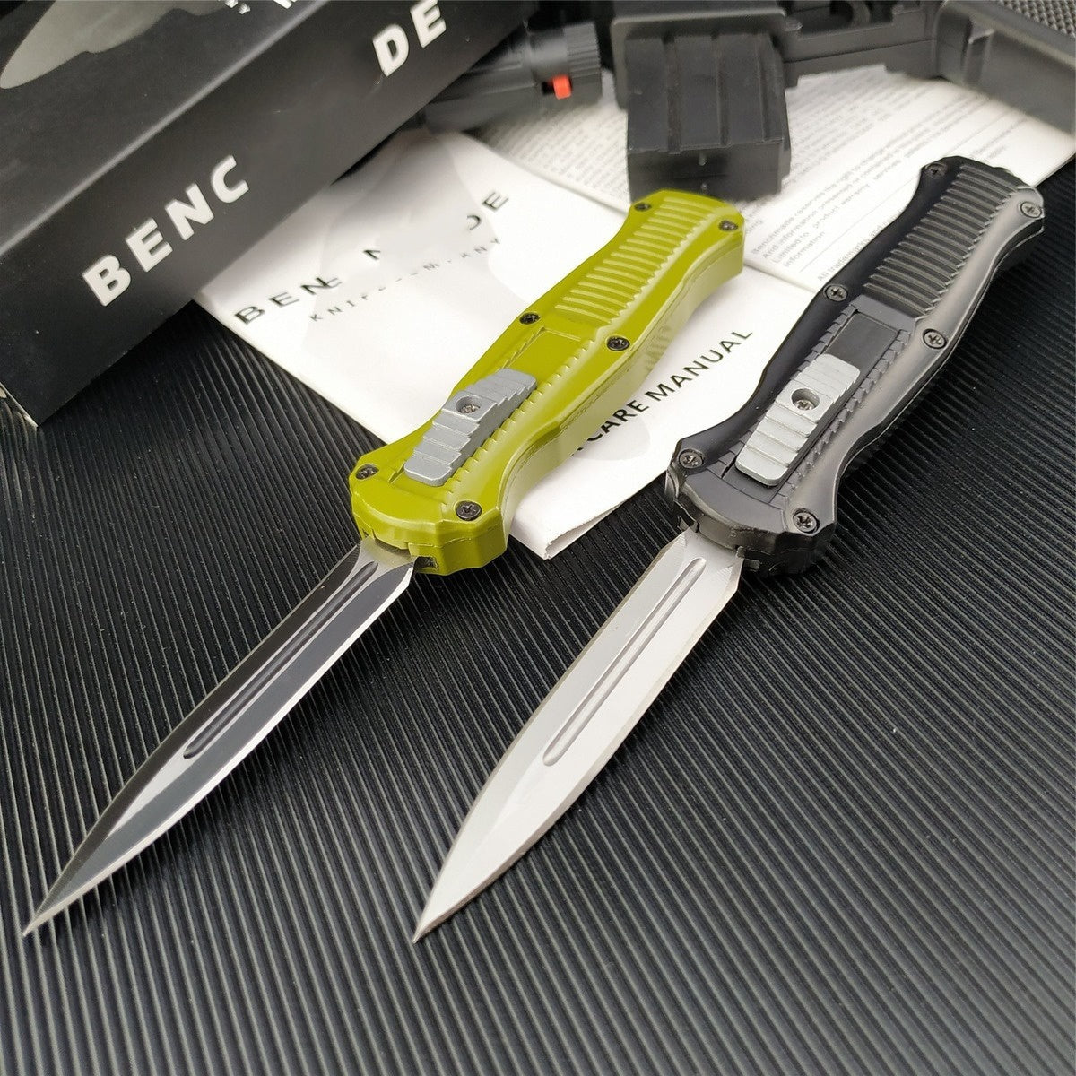 Benchmade Dagger OTF -7.5inches Spring Assisted Tactical Knife Automatic Knives Switchblade Hunting Camping Fising Knives