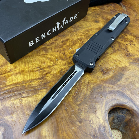 Benchmade C07 Tactical Knives AUTO EDC Spring Assist Knife Fixed 440 Blade Double Edge Survival Camping Hunting Cutting Fast Opening