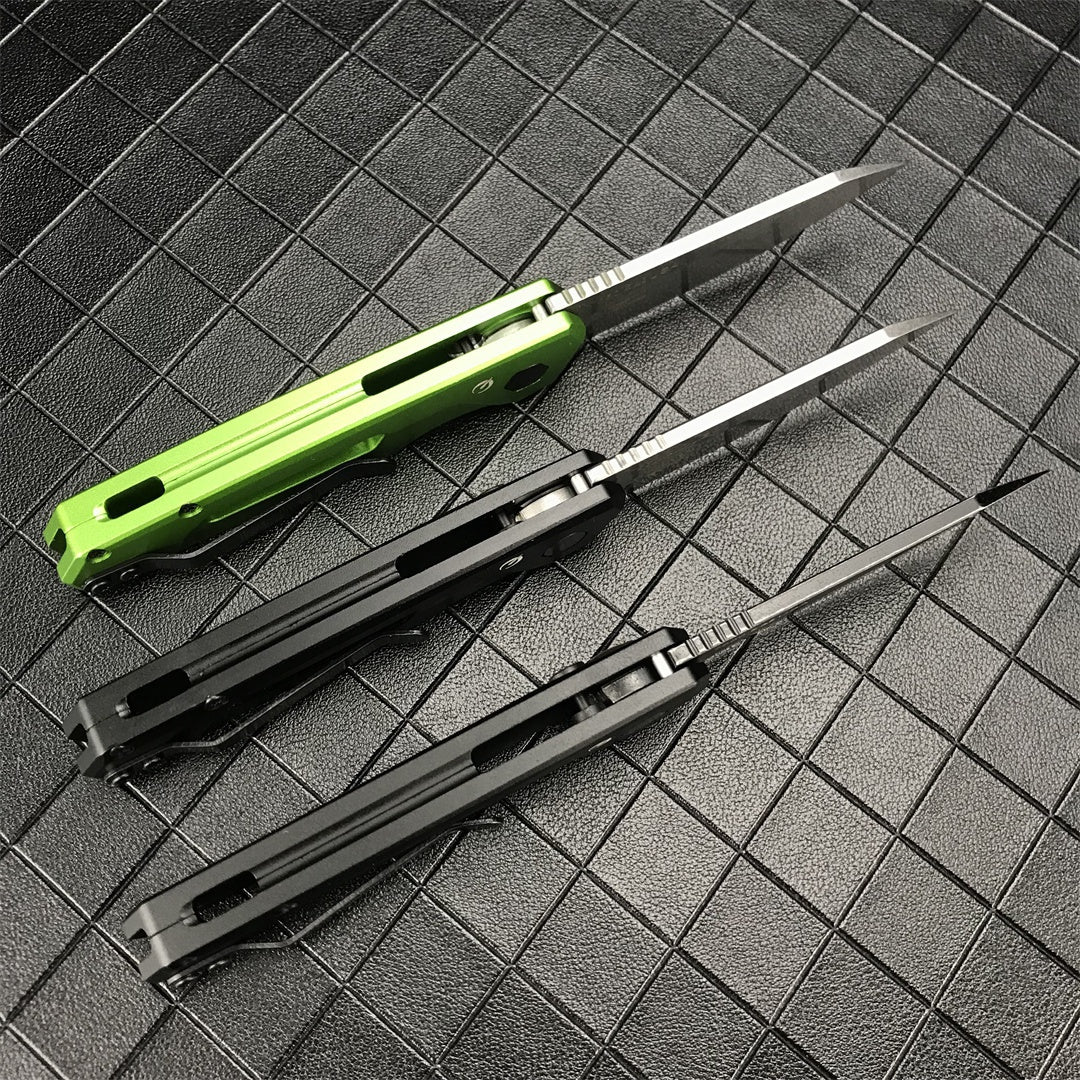 Kershaw Auto 7550 Launch 11 D2 Steel Blade Assisted Opening Pocket Knives Aluminium Alloy Handle Automatic Quick Opening of Tactical Folding Spring Knife