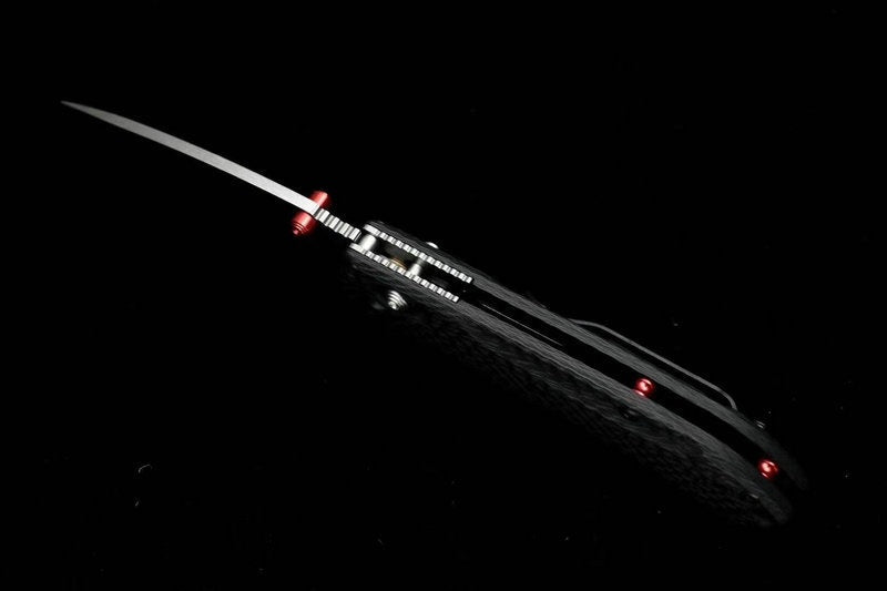 Benchmade 565-1 Mini Freek 7" Satin S90V Carbon Fiber AXIS Lock Folder Spring Assisted Tactical Folding Pocket Knife Outdoor EDC Tool