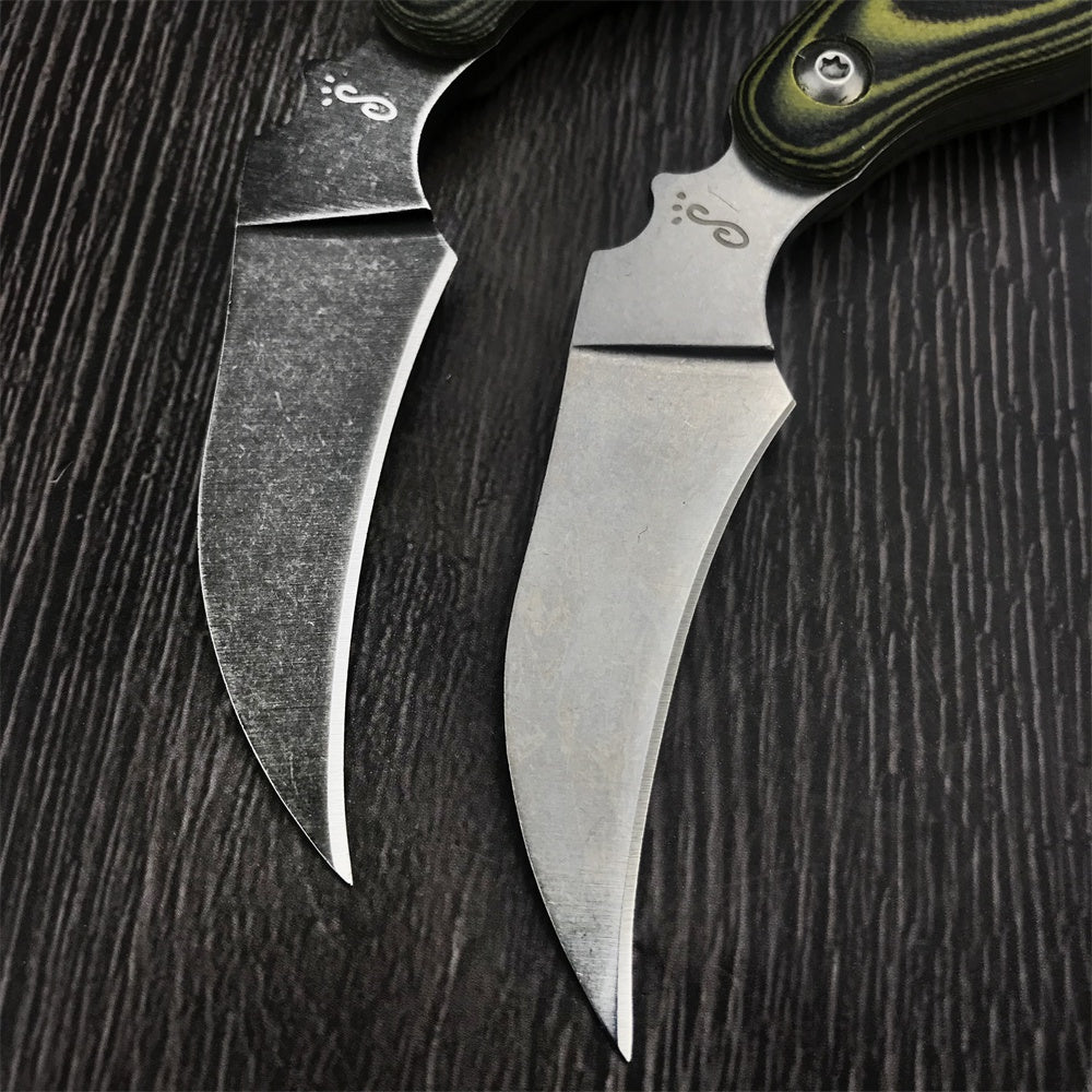 CSGO Tactical Claw Karambit Knife G10 Handle Hunting Fighting Fixed Blade Knife Survival Gear Durable Camping Tools Gift Sheath