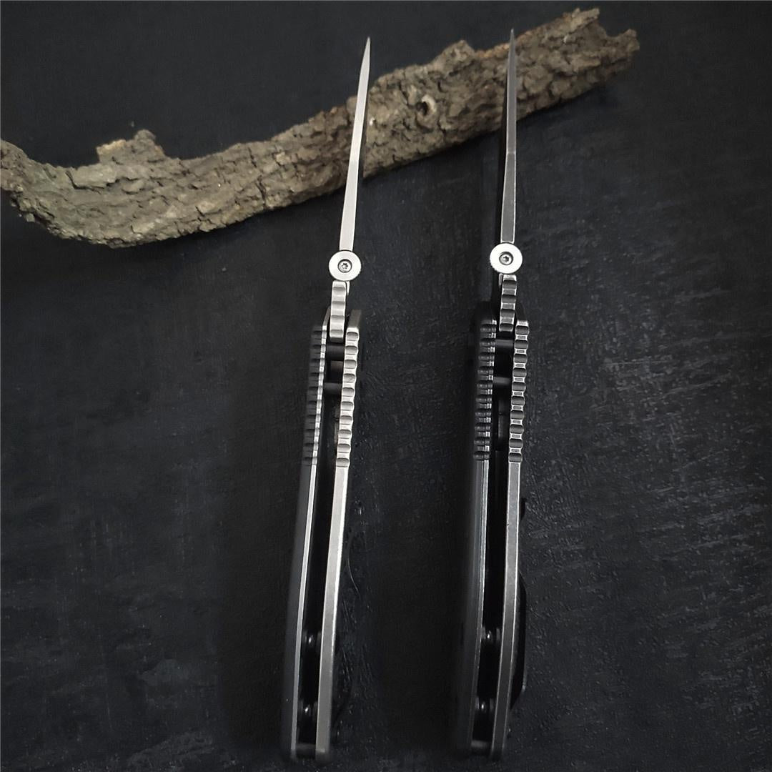 Tactical Pocket Knife ZT ZERO TOLERANCE0620 knife stone wash 9cr18mov blade G10+ thickened steel Handle Suitable for camping hiking travel fishing outdoor activities EDC, self-defense folding knife