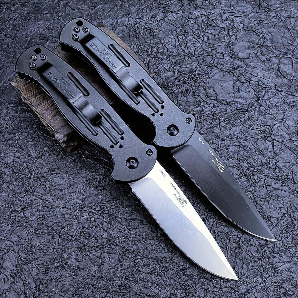 New 2023 Benchmade 9051 Outdoor Tactical Hunting Automatic Switchblade Knife D2 Steel Outdoor Survival Gear Rescue Camping Tools Benchmade Pocket Knives