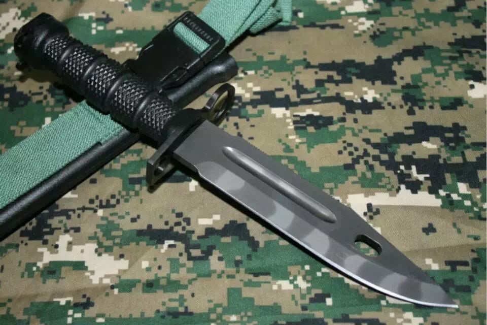 tactical 95 Bayonet fixed blade military Army COMBAT knives outdoor survival tools