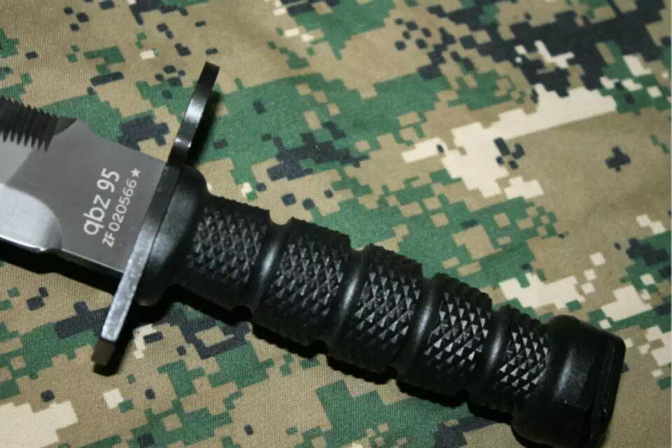 tactical 95 Bayonet fixed blade military Army COMBAT knives outdoor survival tools