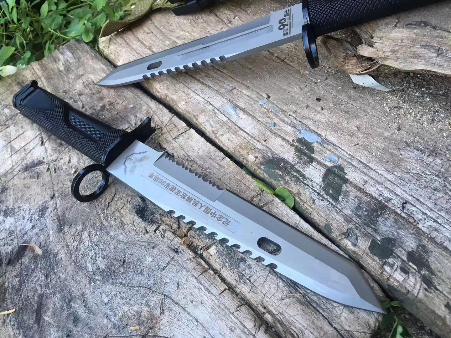 tactical Bayonet fixed blade military Army COMBAT knives outdoor survival tools