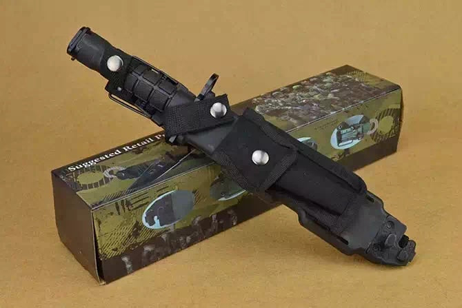 tactical D80 Bayonet fixed blade military Army COMBAT knives outdoor survival tools