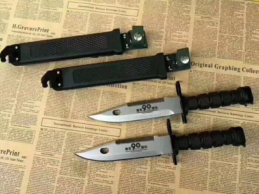 Commemorative edition 95 Bayonet tactical fixed blade military Army COMBAT knives outdoor survival tools