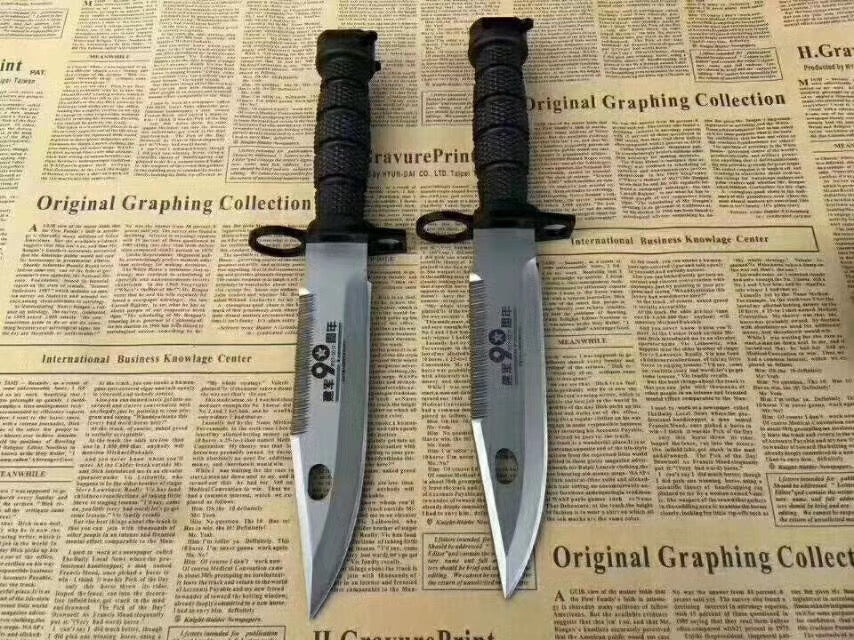 Commemorative edition 95 Bayonet tactical fixed blade military Army COMBAT knives outdoor survival tools