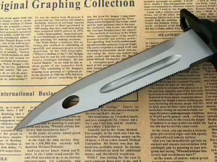 Commemorative edition 95 Bayonet tactical fixed blade military Army COMBAT knives outdoor survival tools