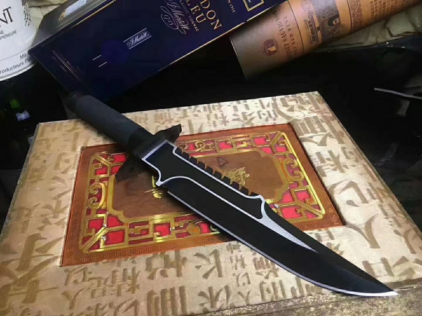 Bayonet tactical fixed blade military Army COMBAT knives outdoor