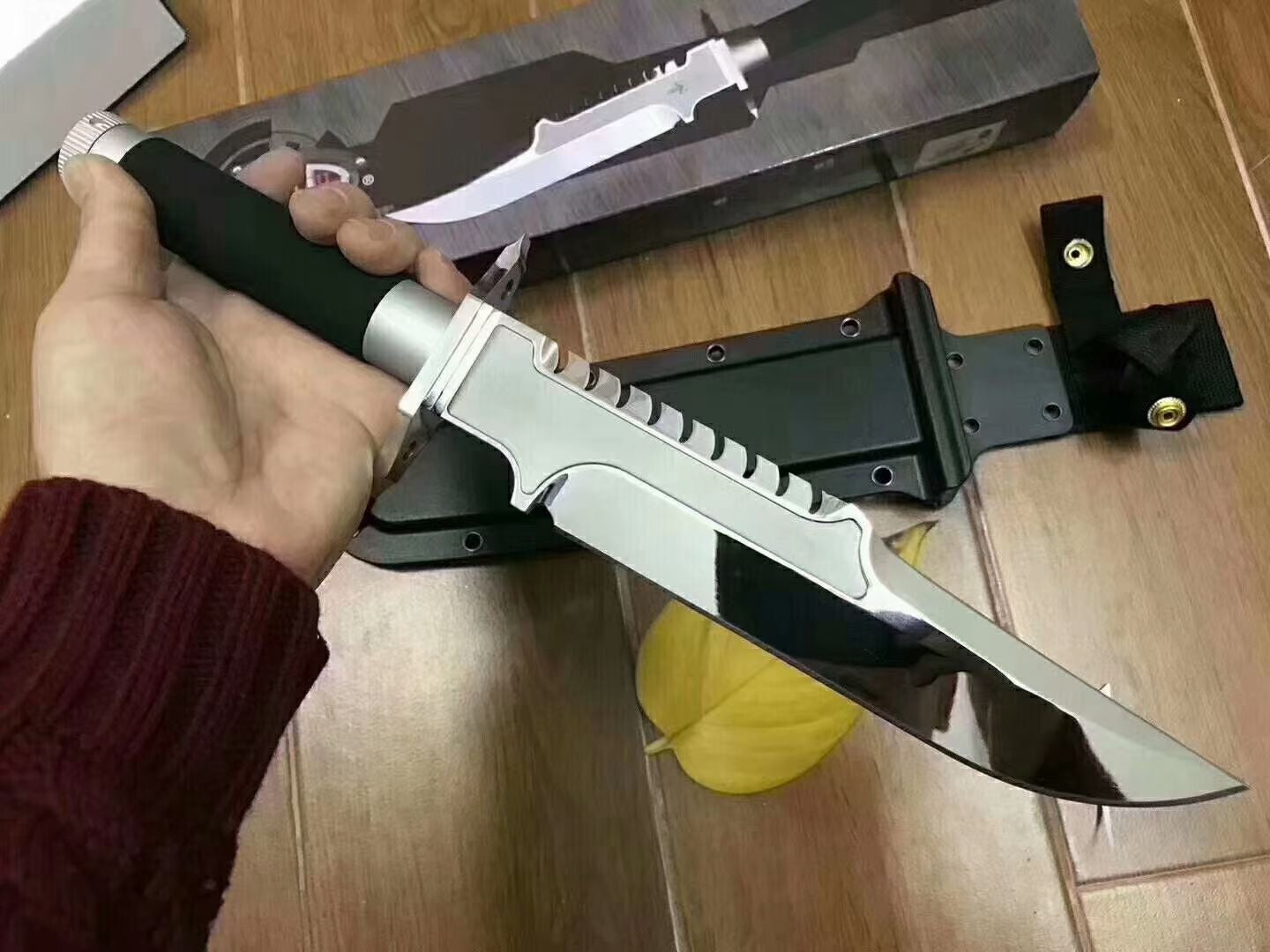 Bayonet tactical fixed blade military Army COMBAT knives outdoor