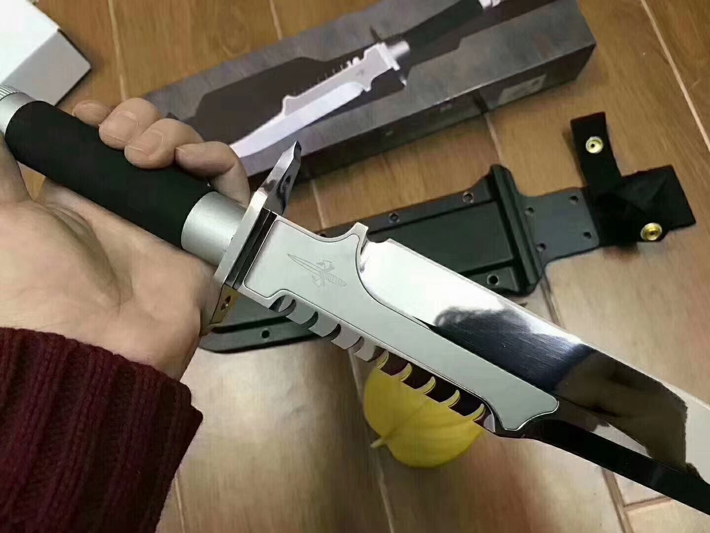 Bayonet tactical fixed blade military Army COMBAT knives outdoor