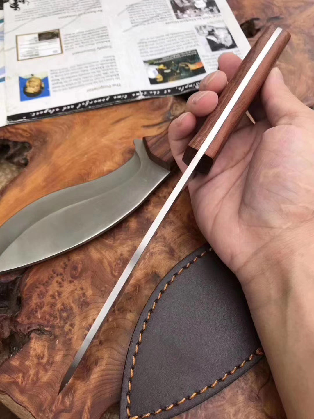 tactical fixed blade machete COMBAT knives outdoor survival tools