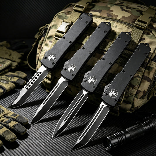 UT70 OTF Auto Knife 440C Blade Zinc Aluminum Alloy Handle