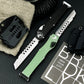 Halo V6  Single-Action OTF Automatic Knife - D2 Steel Blade T6 Aluminum Handle
