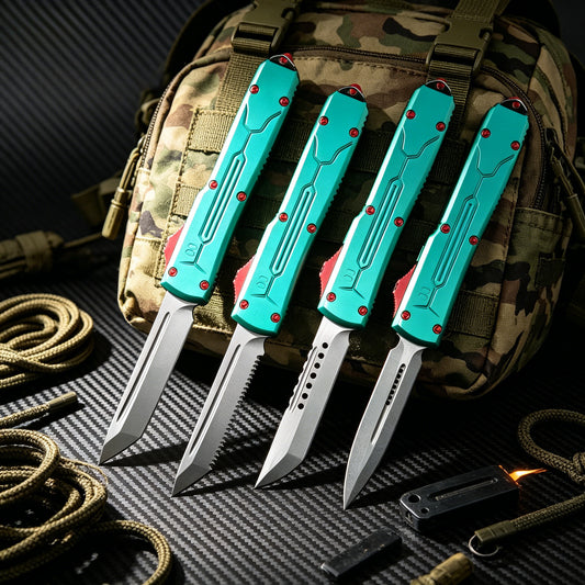 Ultratech T/E Bounty Hunter OTF Auto Knife D2 Blade T6 Aluminum Handle