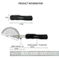 9000K50 Matt Diskin Commemorative Livewire OTF AUTO Knife 3.3" CPM-MagnaCut Stonewashed Spear Point Blade, 50th Anniversary Black Aluminum Handles, Reversible Clip