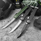 Halo V6  Single-Action OTF Automatic Knife - D2 Steel Blade T6 Aluminum Handle