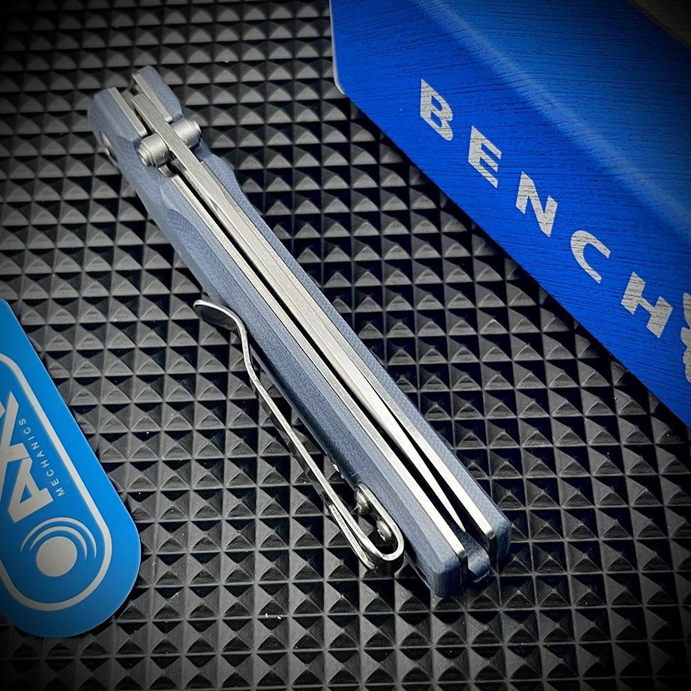 Manual Open Benchmade 485 Valet Folding Knife 2.96" G10 Handle EDC Pocket Knife AXIS Lock Hunting Outdoor Tactical Self Defense Portablde Flipper Knives