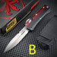 OTF Automatic Knife D2 Blade T6 Aluminum  Handle