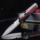 OTF Automatic Knife D2 Blade T6 Aluminum  Handle
