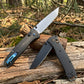 537 Bailout Ultra-Lightweight Carbon Fiber Tactical Folding Knife, D2 Premium Steel Japanese Tanto Pocket Knife with Axis Lock Mechanism, Outdoor EDC Survival Tool