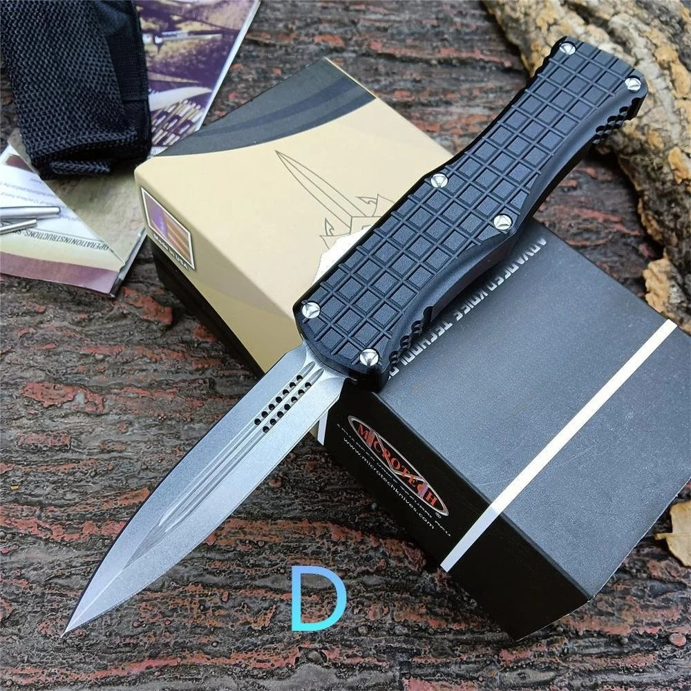 Hera OTF Auto Knife D2 Blades T6 Aluminum Handle