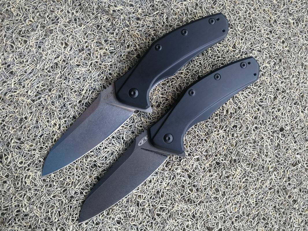 ZT ZERO TOLERANCE 0770 Assisted Flipper 3.25" ZT ZERO TOLERANCE0770 Tactical Spring Assisted Open Folding Pocket Knife Blade New