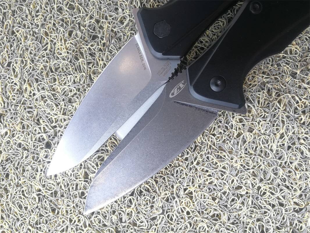 ZT ZERO TOLERANCE 0770 Assisted Flipper 3.25" ZT ZERO TOLERANCE0770 Tactical Spring Assisted Open Folding Pocket Knife Blade New