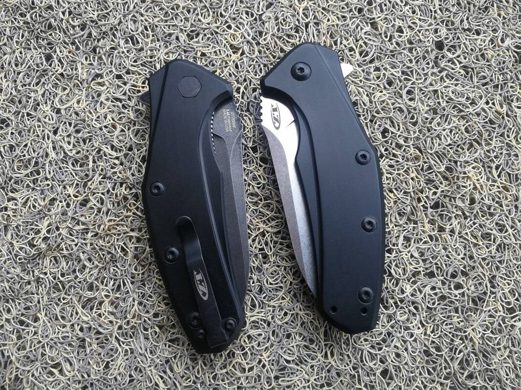 ZT ZERO TOLERANCE 0770 Assisted Flipper 3.25" ZT ZERO TOLERANCE0770 Tactical Spring Assisted Open Folding Pocket Knife Blade New