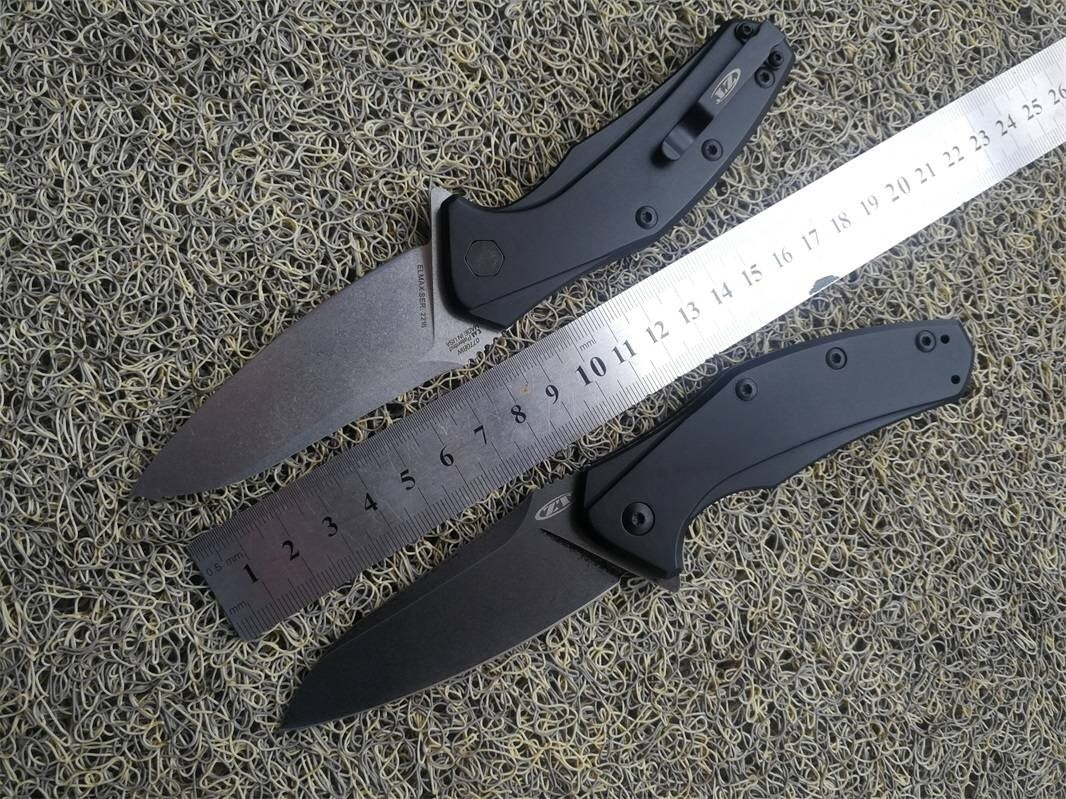 ZT ZERO TOLERANCE 0770 Assisted Flipper 3.25" ZT ZERO TOLERANCE0770 Tactical Spring Assisted Open Folding Pocket Knife Blade New