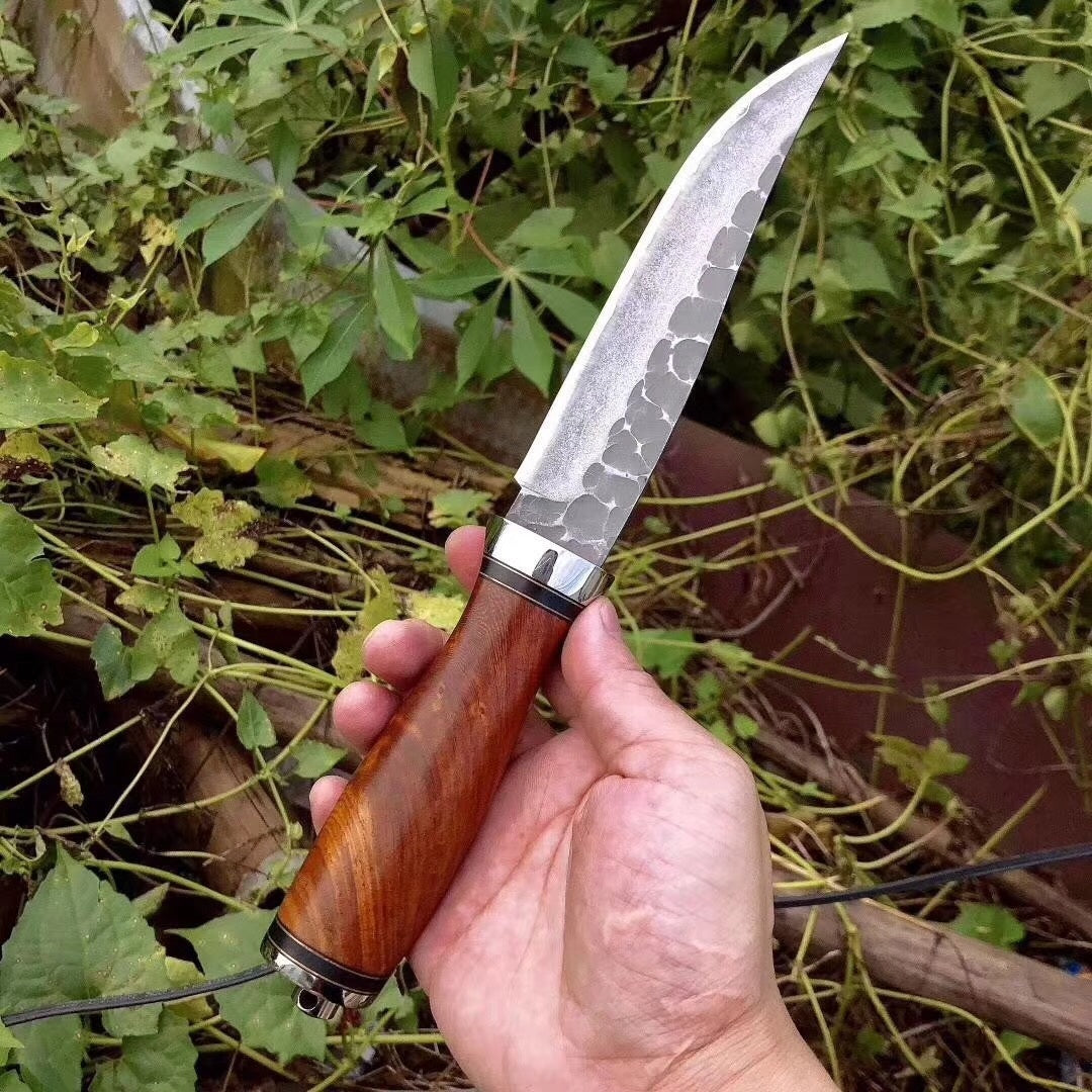 11" MILITARY Tactical Hunting Survival Fixed Blade Hunting Knife w/ Comfortable Grip